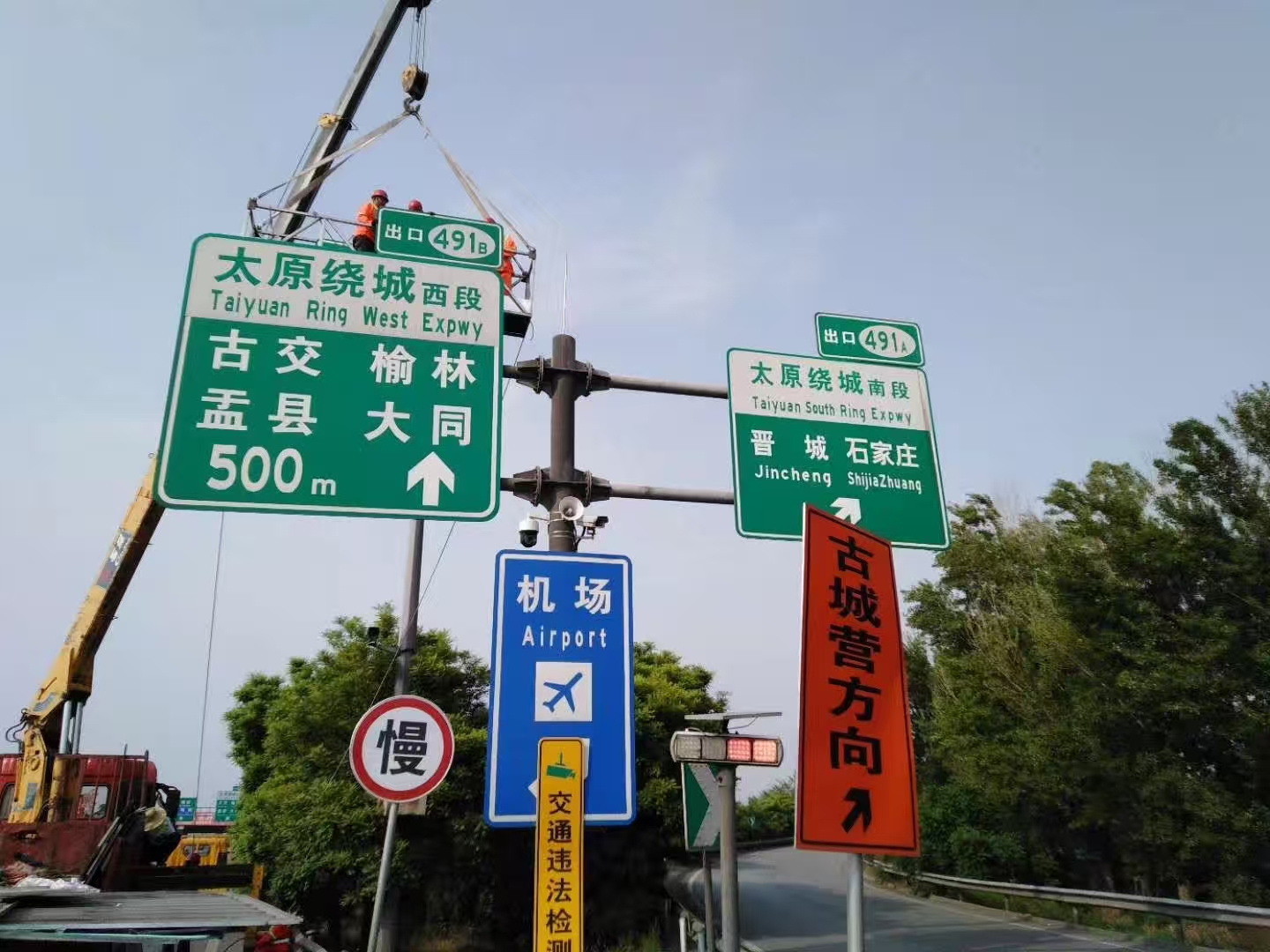 云浮市标志杆八角杆 - 一站式服务